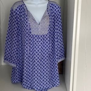 NYDJ Peasant Top-1X-NOT YOUR DAUGHTERS JEANS